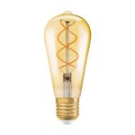 Ledvance Vintage 1906 LED E27 Birne Gold 4W 300lm - 820 | Dimmbar - Ersatz für 25W