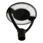 Ledvance Straßenbeleuchtung Urban Laterne Schwarz 34-59W 4730-8200lm - 830/840 CCT | IP66 - Symmetrisch