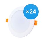 Mehrfachpackung 24x LED Deckenstrahler 18W 1620lm 120D - 840  | Ersatz für 2x18W