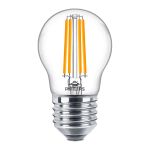 Philips Corepro LED Lustre E27 Kugel Fadenlampe Klar 6.5W 806lm - 827 Extra Warmweiß | Ersatz für 60W