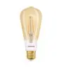 Ledvance Smart+ Zigbee E27 Edison Classic Fadenlampe Gold 6W 680lm - 825  | Dimmbar - Ersatz für 50W