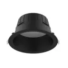 LED Deckenstrahler Tief Einbau Schwarz 9W 900lm - 827-840 CCT | 146mm - Ausschnitt 120mm