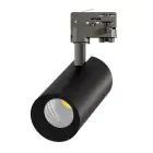 LED Schienenstrahler 3-Phasen Eco Aluminium Schwarz 30W 2960lm 36D - 830 Warmweiß | UGR 