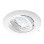 LED-Spot Droplet schwenkbar Weiß 6W 400lm 36D - 927 | Ausschnitt 85mm - IP44 - Höchste Farbwiedergabe - Dimmbar