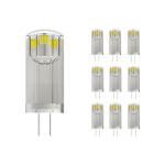 Mehrfachpackung 10x LED Capsule G4 1.8W 200lm - 830 | Ersatz für 20W
