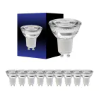Mehrfachpackung 10x LED-Spot GU10 PAR16 2.4W 230lm 36D - 827 | Ersatz für 35W