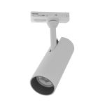 1-Phase Rail Spot Blanc Cylindre  10W 700lm - 827 