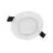 Ledvance Downlight Alu Blanc 8W 800lm 90D - 830 Blanc Chaud | Diamètre 100IP44 