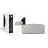 D'Lite Plafonnier Lunelle 30cm Textile Gris | Convient Pour 2x E27 