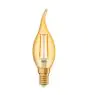 Osram Vintage 1906 LED E14 Flamme Bougie Filament Dorée 1.5W 120lm - 824  | Remplacement 15W