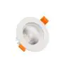 Spot LED Ronde inclinable 9W 720lm - 840  | 108mm - Diamètre 90mm - UGR<19