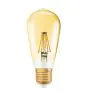 Osram Vintage 1906 LED E27 Edison Filament Dorée 4W 380lm - 824  | Remplacement 40W