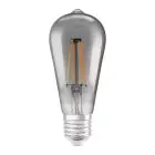 Ledvance Smart+ Wifi E27 Edison Classic Filament Fumée 6W 540lm - 825  | Dimmable - Remplacement 50W