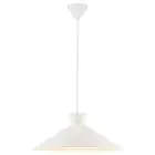 Nordlux Dial 45 Suspension Luminaire Métal Blanc | Convient pour 1x E27