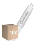 Lot 10x Ledvance Tube LED T5 Performance Mains (AC) High Output 18W 2550lm - 830 Blanc Chaud | 85cm - Équivalent 39W