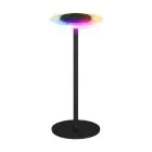 Eglo Lampe De Chevet Trepella Acier Noir 830 Blanc Chaud | IP20 - Touch Dimmable - USB-C