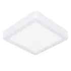 Eglo Plafonnier Éclairage de salle de bains Fueva 6 Plastique Blanc 7W 1100lm - 827-840-865 CCT